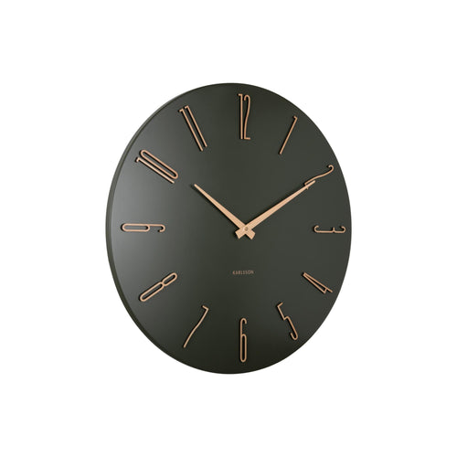 Karlsson wandklok Esmerado Large - groen - Ø60cm