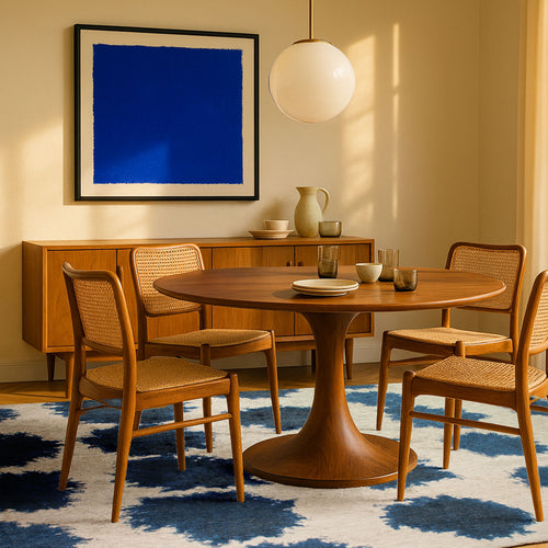 Lola&Moi vloerkleed Curacao - blauw -240x340cm - vtwonen shop