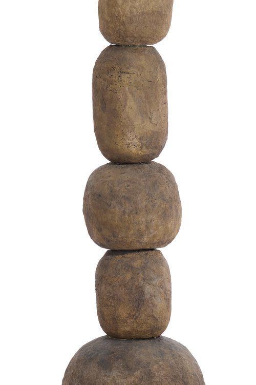 Light & Living vloerlamp MARREE - Ø30x135cm - bruin