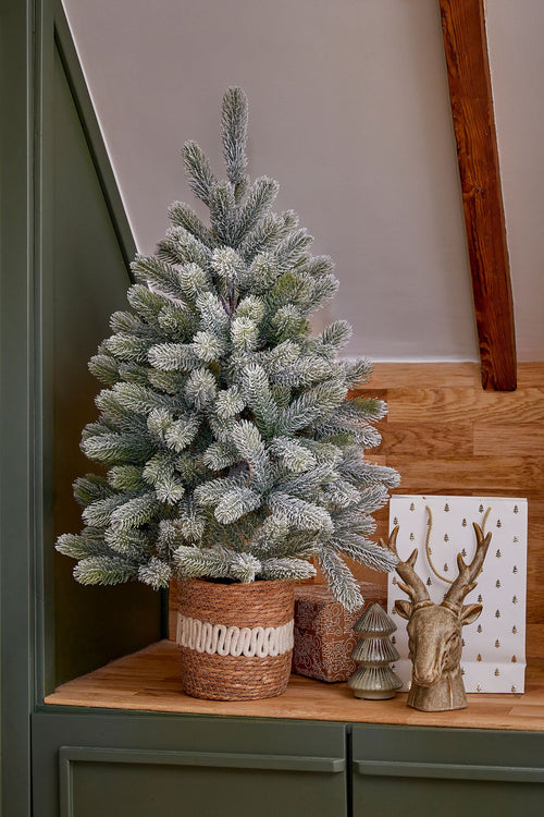 Black Box Trees Nagoya Kunstkerstboom in Pot - H90 x  Ø55 cm - Groen - vtwonen shop