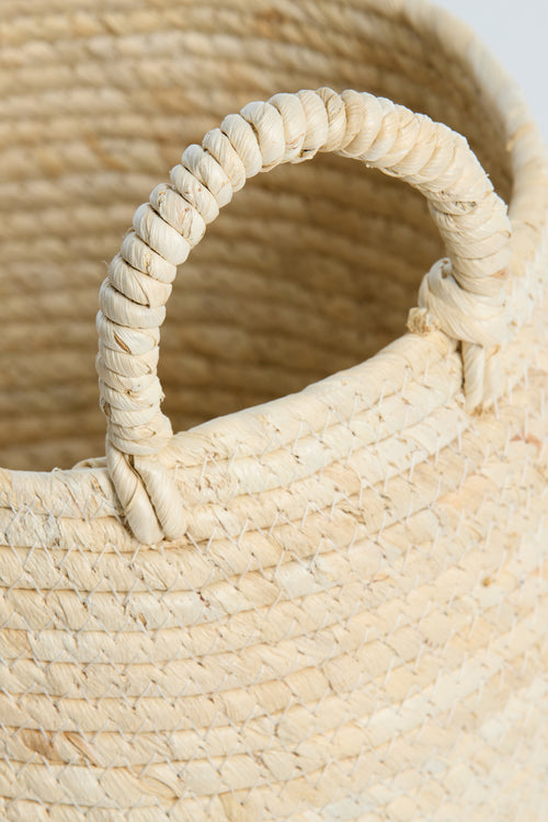 Light & Living mand KILBAHA - Ø33x30cm - bruin - Set van 3 - vtwonen shop