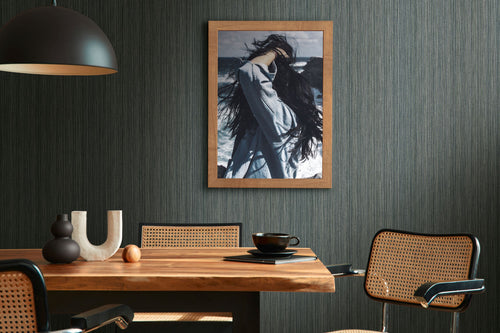 A.S. Création behang effen zwart, goud en zilver - 53 cm x 10.05 m - AS-388191 - vtwonen shop