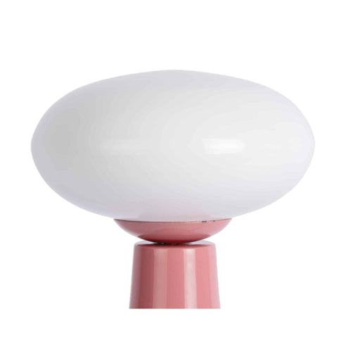 Leitmotiv tafellamp Odense - roze - Ø20cm