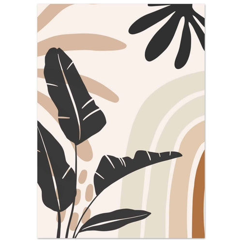 Artfulprints  Boho – Jungle motion   Poster 50x70 cm