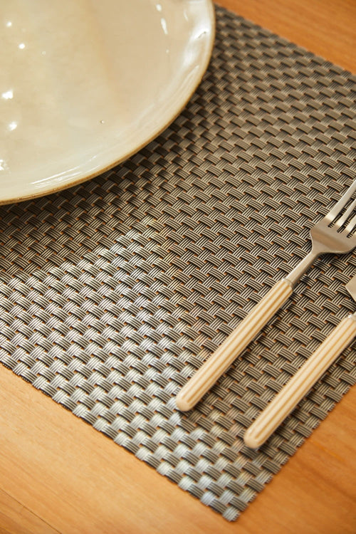 Calma House placemat Pla3 - Zwart - 30x45