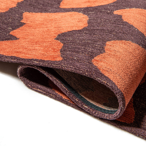 Lola&Moi vloerkleed Pink In Pool - rood - 240x340cm - vtwonen shop