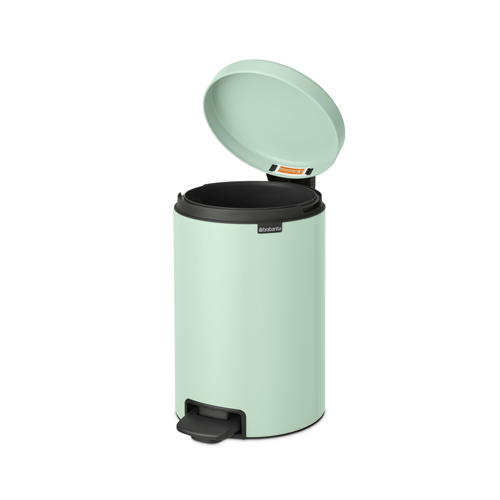 Brabantia NewIcon Pedaalemmer, 12 liter, kunststof binnenemmer - Jade Green