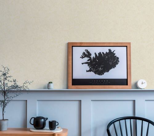 Livingwalls behang effen crème - 53 cm x 10.05 m - AS-390353
