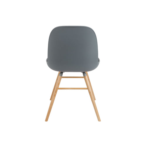 Zuiver Albert Kuip Eetkamerstoelen Donkergrijs - Set van 2 - vtwonen shop