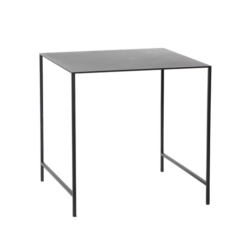 Hübsch bijzettafel Duo - ijzer - 40x40xh40, 45x45xh45cm