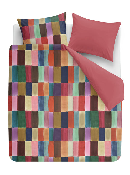 Oilily Dekbedovertrek Fiesta Blocks - 200 x 200/220 cm - Multi