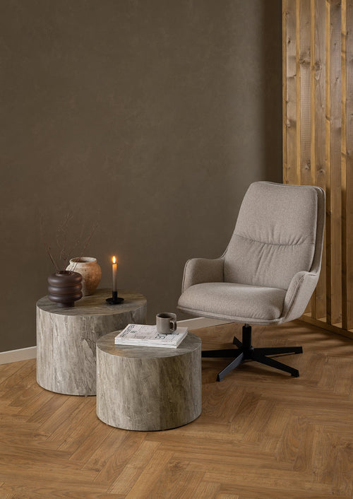 Rebellenclub Fauteuil Jumilla - Beige - vtwonen shop