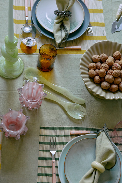 HKLIVING saladebestek – mist green – set van 2 - vtwonen shop