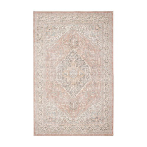 Interieur05 Vintage vloerkleed Ethel Bruin - 230 x 160 cm