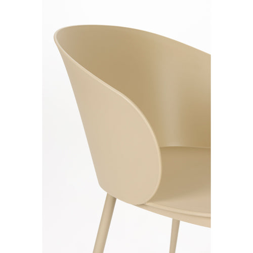 Housecraft Living Gigi Eetkamerstoelen Beige - Set van 2 - vtwonen shop
