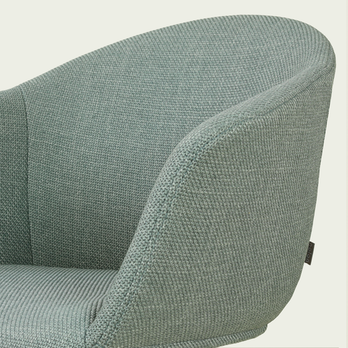 Nolon Nino-Otis barkruk saliegroen - wit onderstel - 75 cm - vtwonen shop