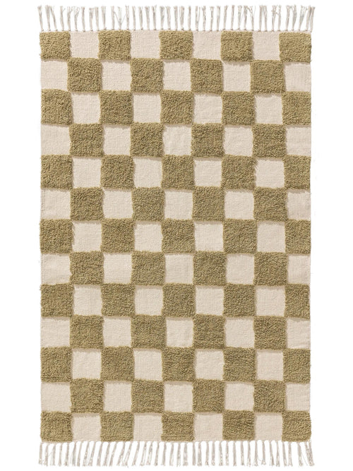benuta kindervloerkleed Caro - groen - 80x120 cm