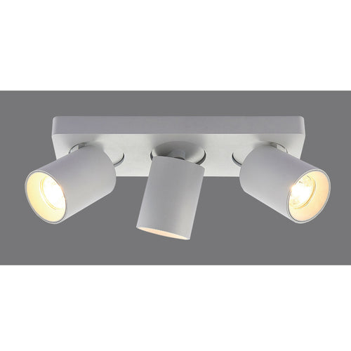 Artdelight spot Megano - 3 lichts - 30  x 11.5   cm - wit