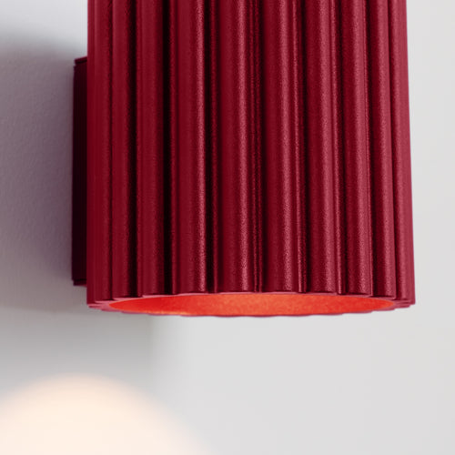 Sollux Lighting Wandlamp AURA bordeaux G9 - 10x12x10cm