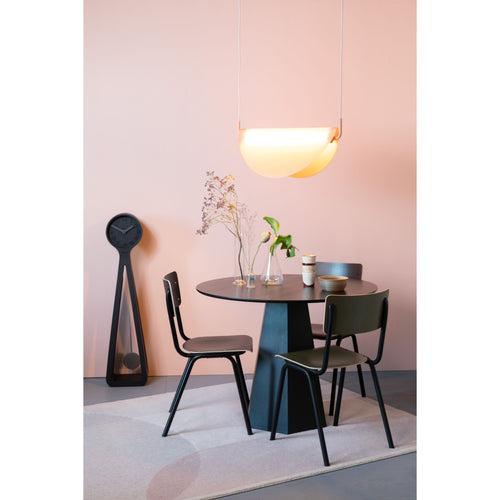 Zuiver Back To School Eetkamerstoelen  Mat Groen - Set van 4