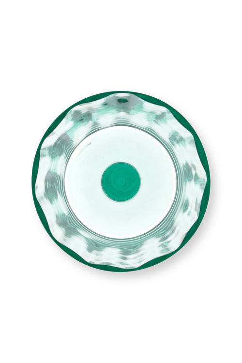 vtwonen - Wijnglazen - Groen - Glas - Set van 4