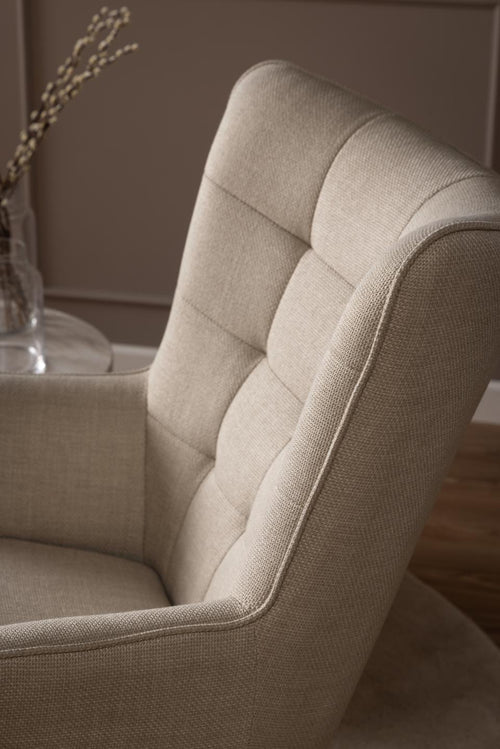 Rebellenclub Fauteuil Mira - Beige - vtwonen shop