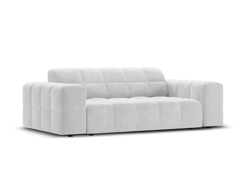 Cosmopolitan Design Bank Chicago 2-zits, flueel geld - 102x178x78cm