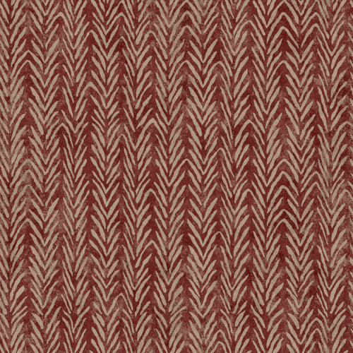 Sanders & Sanders behang zigzag motief bordeaux rood - 53 cm x 10 m - 640504