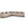 Cosmopolitan Design Symmetrische hoekbank Tulum 5-zits, chenille, grijs - 255x255x70cm