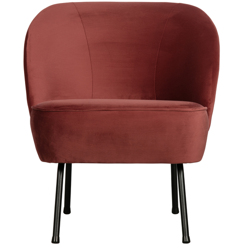 BePureHome Vogue Fauteuil -Polyester - Chestnut - 69x57x70