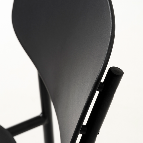 Olivine Julan Kunststof Eetkamerstoel Zwart - vtwonen shop