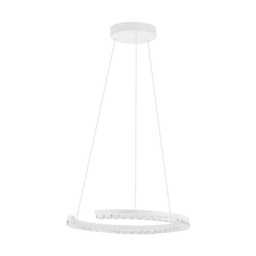 Nova Luce GREAMY Geïntegreerde LED-hanglamp voor plafond, zandwit, Triac dimbaar, 21W, 1365lm, 3000K