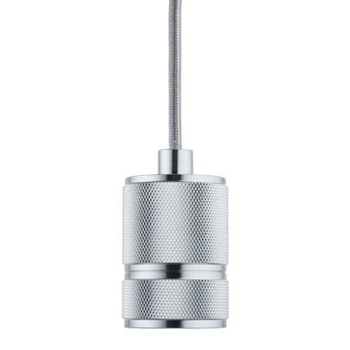 Lighto | Pendel Chroom E27 fitting | Classic | 1.5m Snoer | Met Plafondkap