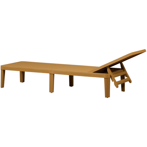 WOOOD ligbed tuin Jinte  - Kunststof - Geel - 29x55x191 - vtwonen shop