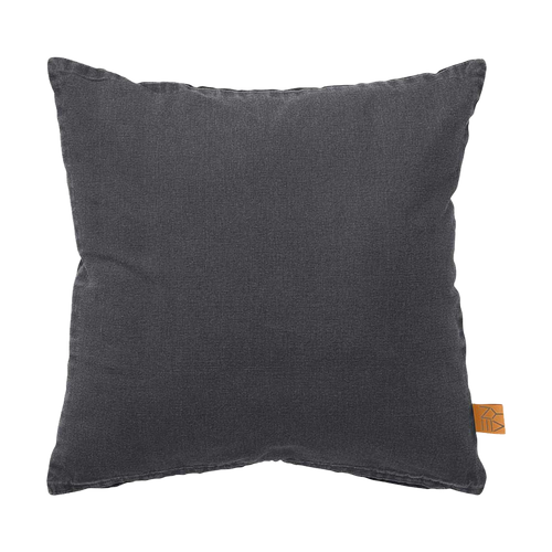 Lisomme Maud sierkussen zwart antraciet- 45 x 45 cm - vtwonen shop