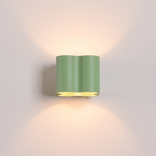 Sollux Lighting Wandlamp OVIO saliegroen G9 - 12x14,5x10cm