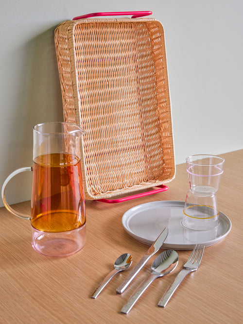 Hübsch kan Lemonade - glas - ø10xh25cm