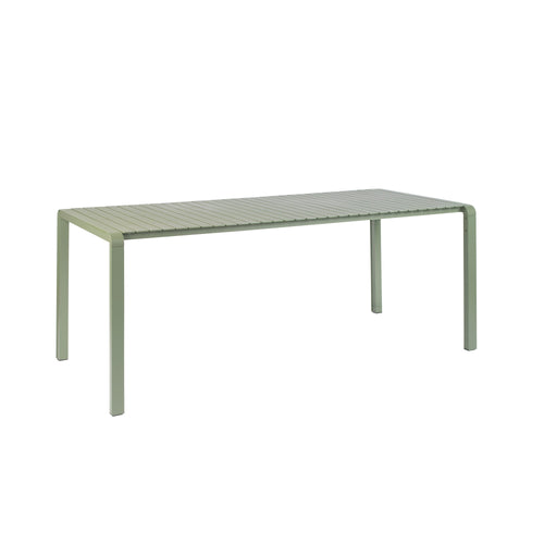 Zuiver Vondel Tuintafel 214x97 cm Aluminium Groen - vtwonen shop