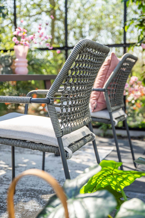 Garden Impressions Swifty tuinstoelen 4 stuks + Felini tafel 160 cm