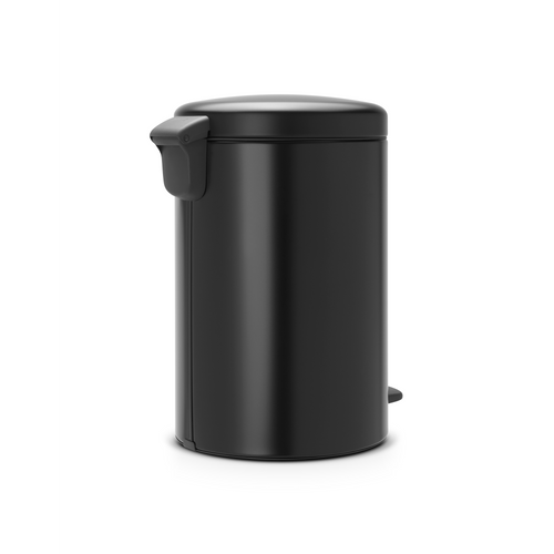 Brabantia NewIcon Pedaalemmer, 20 liter, kunststof binnenemmer - Matt Black