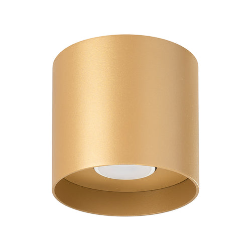 Sollux Lighting Plafondlamp MIKA goud - 12x12x11cm