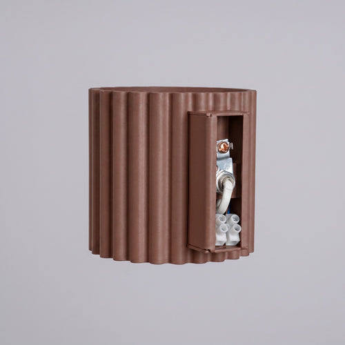 Sollux Lighting Wandlamp AURA bruin G9 - 10x12x10cm