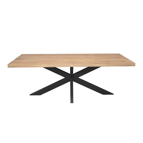 Starfurn Eettafel Dakota - Rechthoekig Naturel Hout - 240x100x76cm