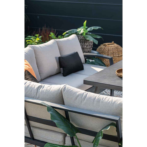 Vasano lounge-dining hoekset - rechts - 4-dlg. -  c.black - sand - vtwonen shop