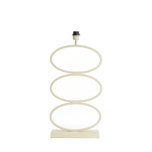 Light & Living lampvoet Stelius - wit - 33x17x59cm