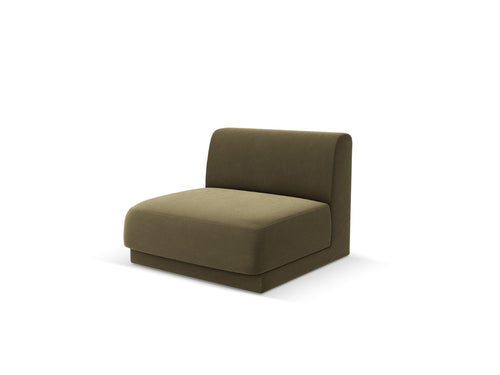 Micadoni Bestuurder Miley flueel groente - 90x75x70cm