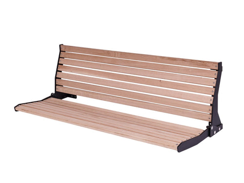 MaximaVida set inklapbare muurbeugels gevelbank Jordaan met rugleuning - vtwonen shop