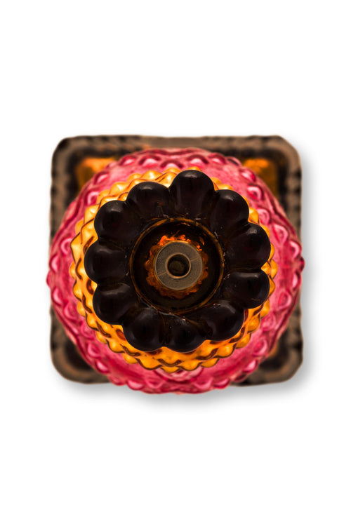 Pip Studio Kandelaar Bead - Glas - Rood/ Geel - 30cm - vtwonen shop