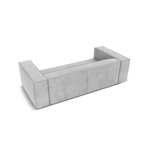 Cosmopolitan Design - Bank Turin 3-zits, structurele stof geld - 100x227x68cm