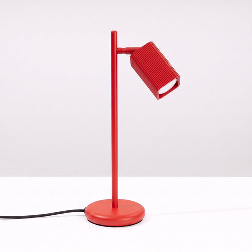 Sollux Lighting Tafellamp RAYO rood - 14,5x14,5x43cm
